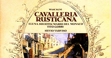 Cavalleria Rusticana - Eine kraftvolle Geschichte von Liebe, Eifersucht und tragischer Vergeltung